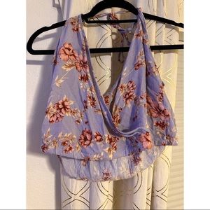 American Eagle Cropped Tank Top